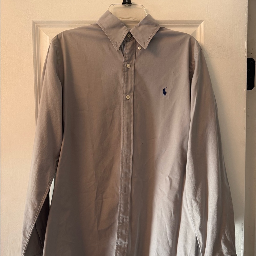 Polo by Ralph Lauren Men's Classic Gray Shirt